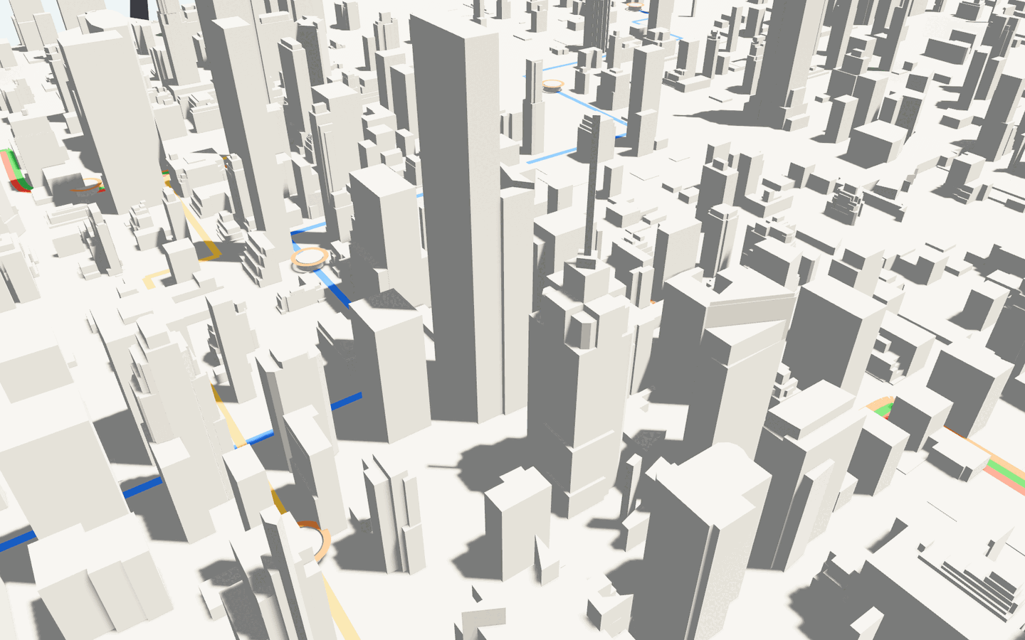 Towers rising as a district densifies around new service